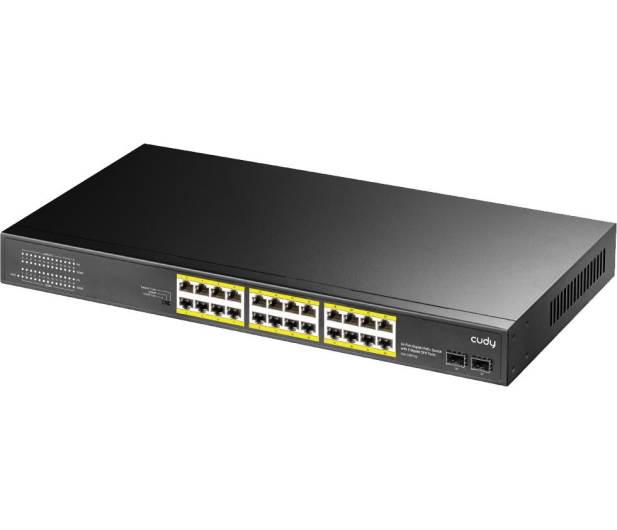 CUDY GS1028PS2 24xGE PoE+ 300W 2xSFP - 1110364 - zdjęcie 2